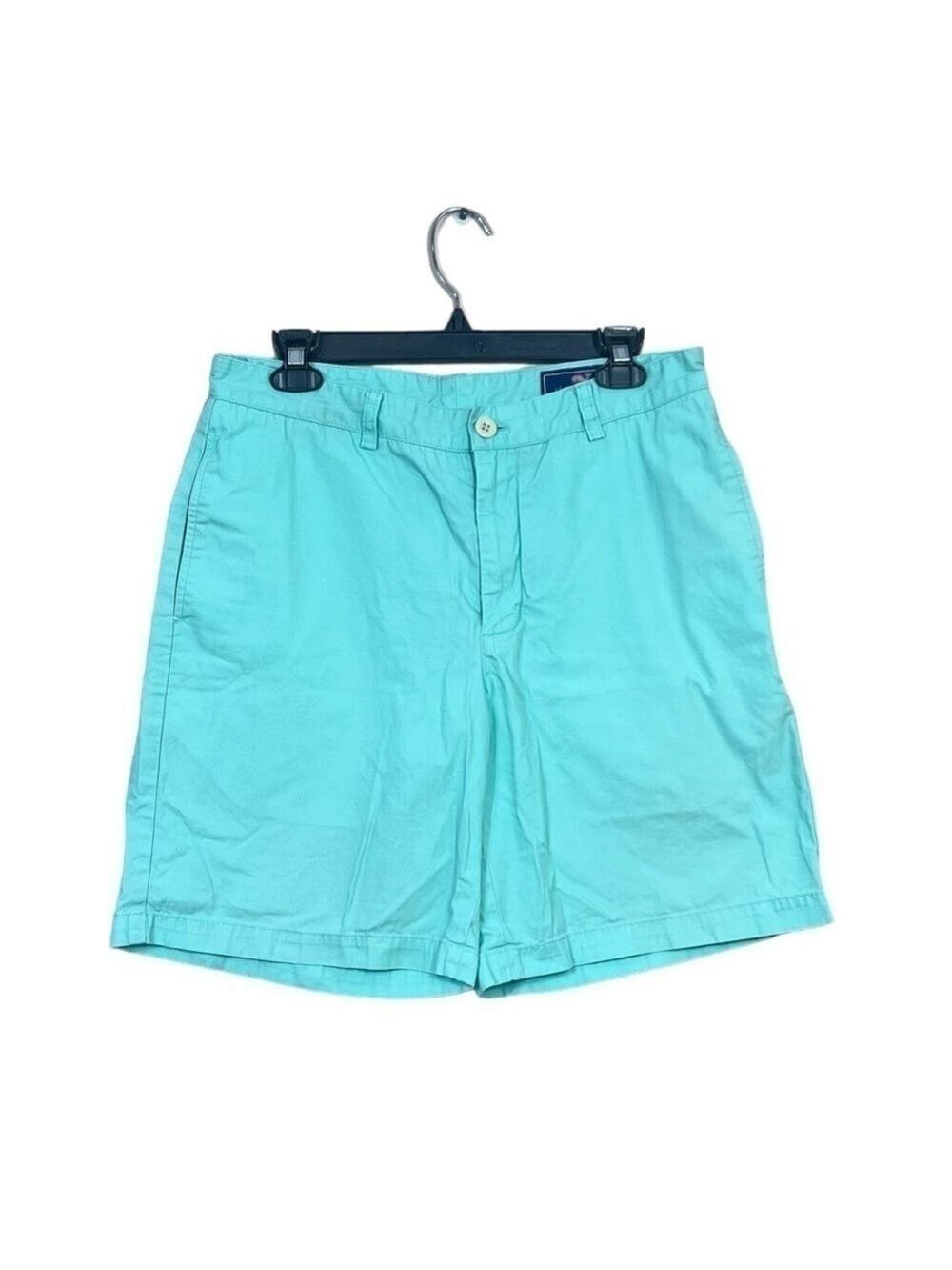 Vineyard Vines Club turquoise blue Shorts Flat Front Size 32 Men’s